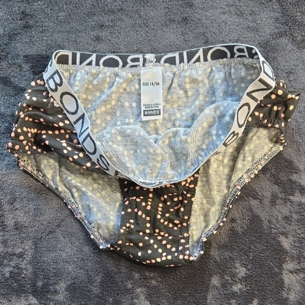 Bonds Black and Pink Underwear - Picture 4 of 7